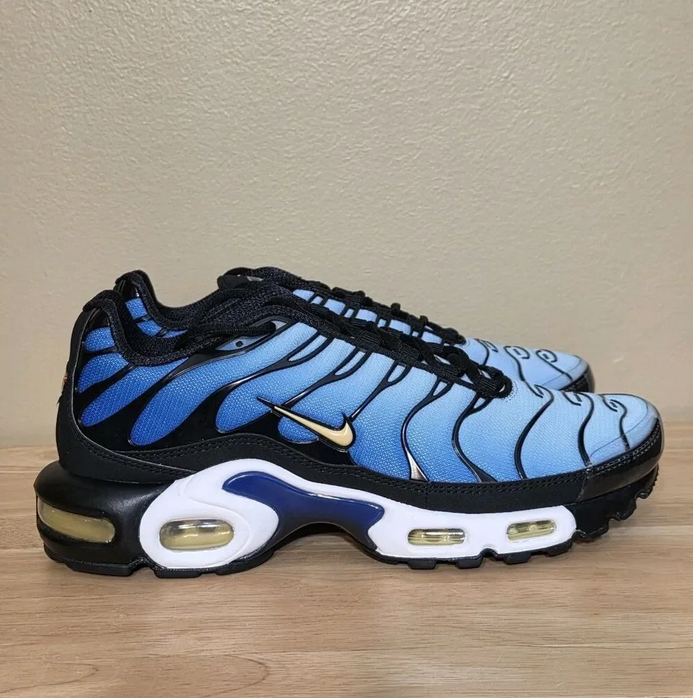 Nike Air Max Plus OG Hyper Blue Black 2024 DX0755-001 Sneakers Men's Size 8.5